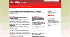 Desktop Screenshot of chinatradeextra.com